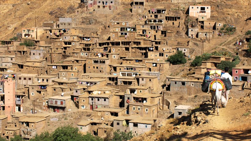 The Berber villages of the Haut –Atlas